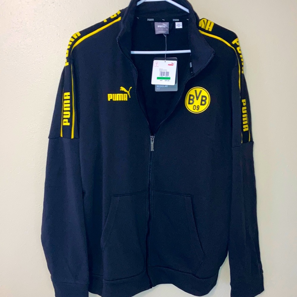 Puma Football Culture BVB Dortmund Soccer Sweater